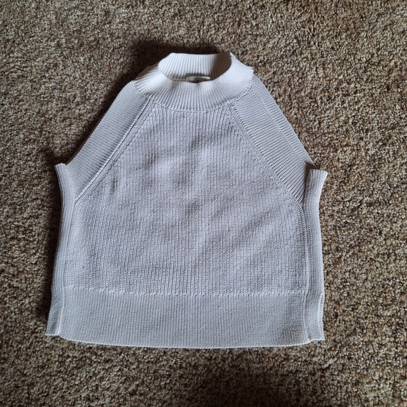 Aritzia Wilfred Knit Crevier Halter Top Small - Picture 2 of 11